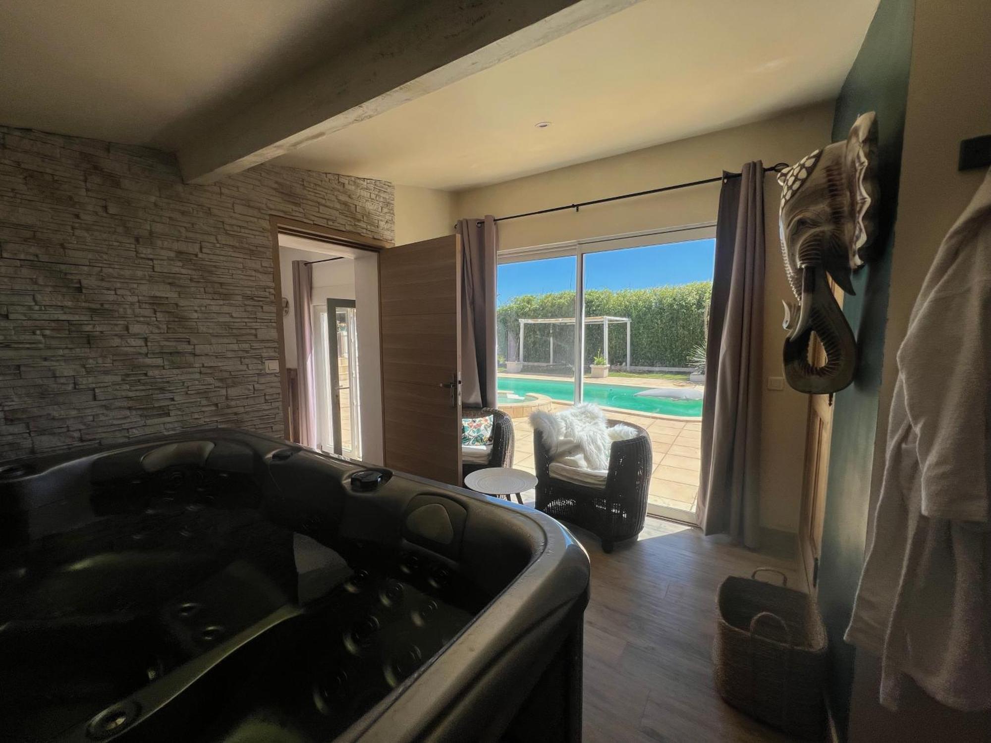 Lecrin Chambre D'Hote Spa 贝勒加德 外观 照片